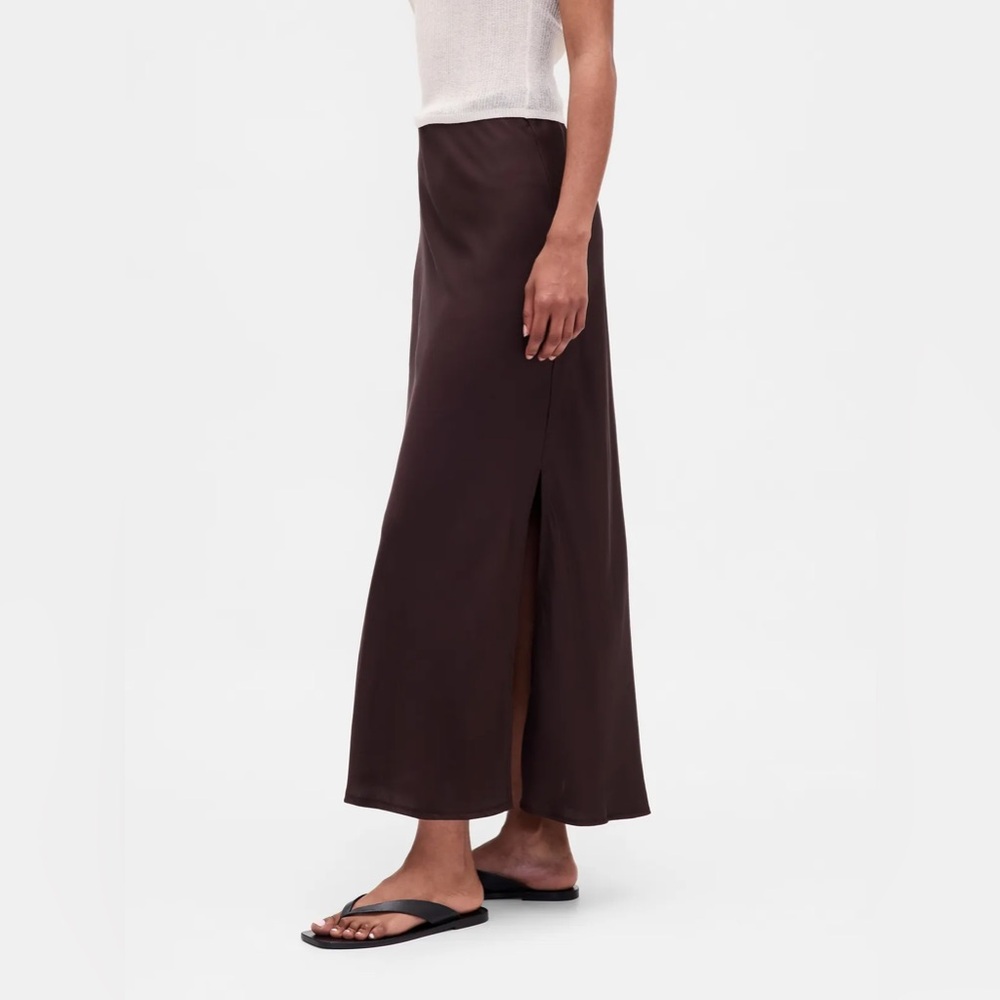 NWT! GAP Maxi Slip Skirt - Size XS Petite #797899 - Picture 3 of 5
